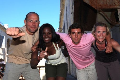 L\'équipe 6 composée de François, Laeticia, Thomas et Alexandra