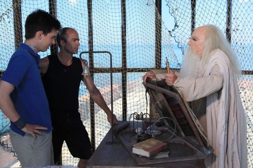 Augustin et Alain face au Père Fouras