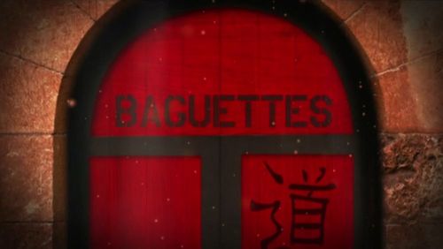 Porte de l'épreuve des baguettes