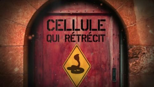 Porte de l'aventure de la cellule qui rétrécit