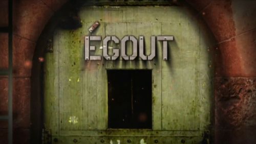Porte de l'aventure de l'égout