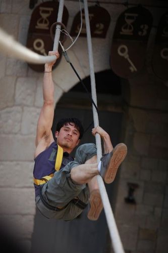 Williams Belle dans l\'aventure du Pont de singe