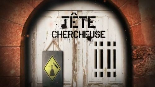Porte de l'aventure de la tête chercheuse