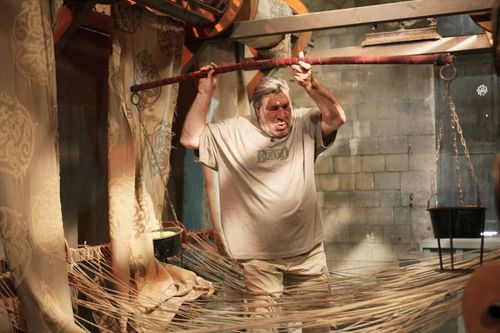 Jean-Pierre Castaldi dans l\'épreuve du Métier à tisser
