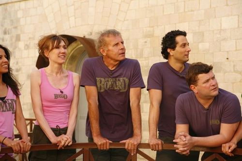 Virginie Lemoine, Patrick Poivre d\'Arvoir, Darius Kehtari & Rodolphe Sand