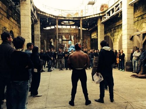 Une petite partie des 150 personnes qui travaillent dur pour vous proposer de belles émissions estivales #fortboyard