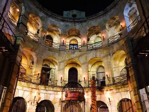 Tournage de l'émission spéciale 25 ans de nuit. Fort boyard by night... #fortboyard25ans