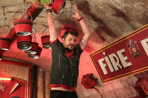 Bruno Guillon dans la cellule du Tapis roulant