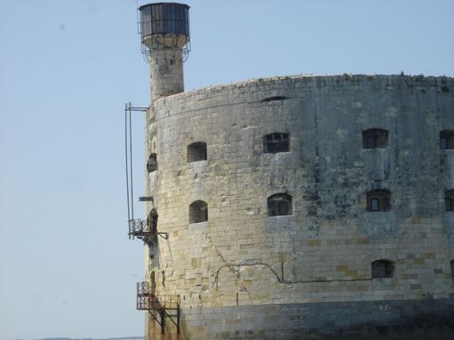 Vue de la vigie, du carrelet et de la façade Est