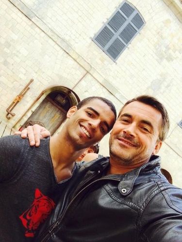 Brahim Zaibat et Olivier Minne
