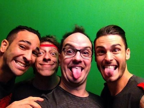 Voilà le boys band de la rentrée ! @Rami13officiel @B_Giabiconi @benoitchaigneau ! #youpilavie