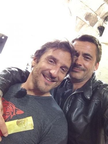 Avec mon #philou!!! Souvenirs de #lacible où nous avons travaillé ensemble! Amitié chère @DamidotValerie #FortBoyard