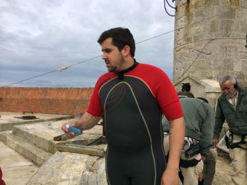 Avant l\'épreuve...Quand un champion de prépare avec courage! @VictorArtus #FortBoyard