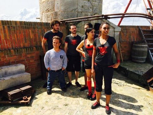 Petit OFF quand nous étions sur la terrasse! #FortBoyard
