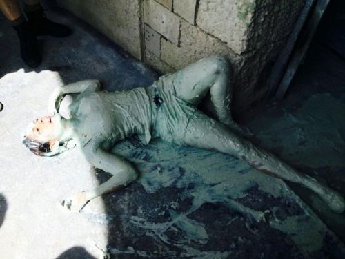 On dirait une sculpture de Rodin... @Gyselle_Soares #FortBoyard