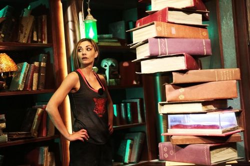 Ariane Brodier dans l\'épreuve de la Bibliothèque