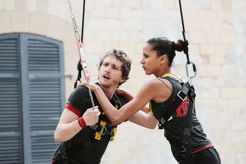 Baptiste Lecaplain et Noémie Lenoir dans l\'équilibre à deux