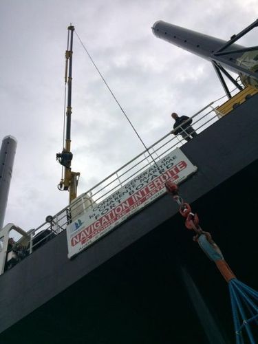 Arrivée sur le fort pour Olivier Minne