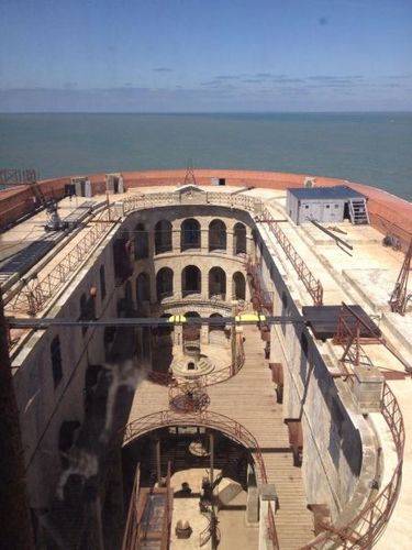 Vue intérieure du fort