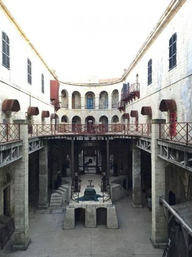 Photo de l'intérieur du fort