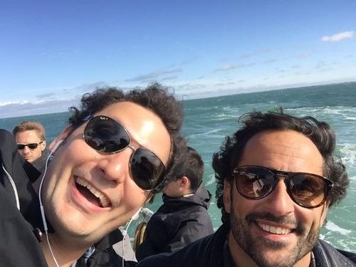 Eric Antoine et Florent Peyre