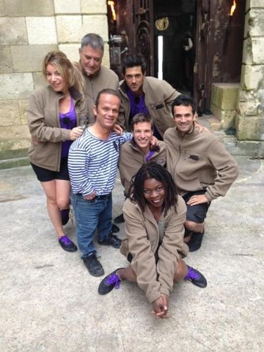 L'équipe 10 de la saison 2015 de Fort Boyard, avec Passe-Partout