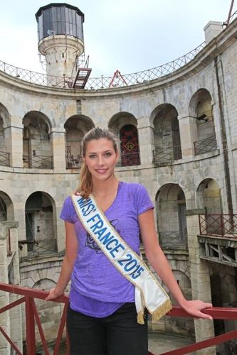 Camille Cerf sur le fort