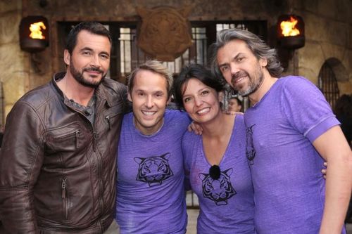 Olivier Minne, Damien Thévenot, Carinne Teyssandier et Aymeric Caron