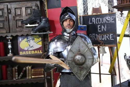 Willy Rovelli en vigie et en armure !