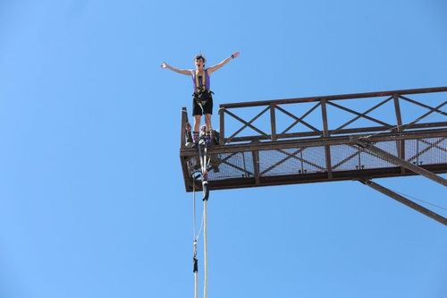 Erika Moulet dans l\'aventure du Saut de l\'ange