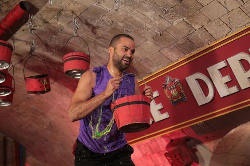 Tony Parker dans l'épreuve de la Caserne