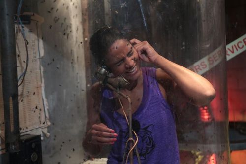 Marie-Sophie Obama Jaffres dans la Cabine abandonnée