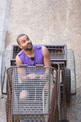 Tony Parker dans le Safari