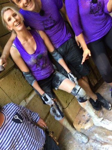 Donc @HeleneGateauOff aura passé presque toute la durée de l'émission en prison... héhé ! #FortBoyard