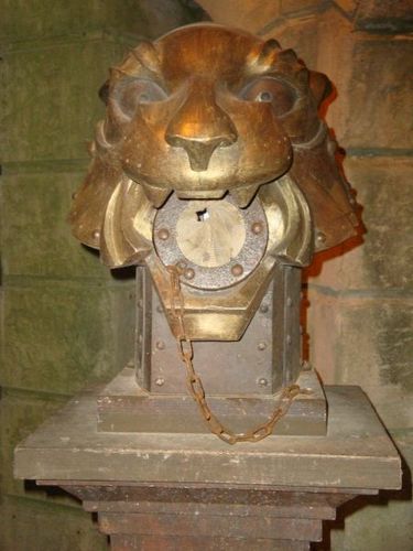 Une tête de tigre