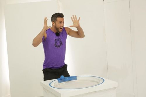 Christian Millette dans l'épreuve du Cercle