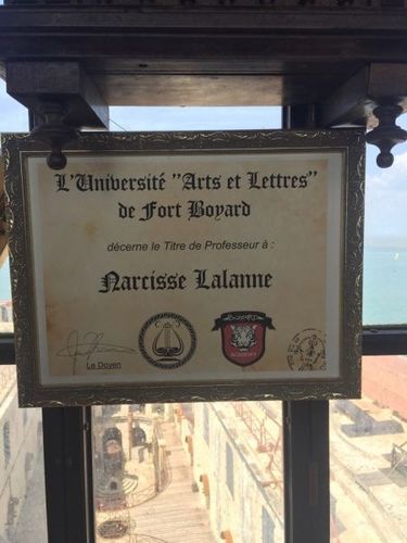 Élément de la vigie de #FortBoyard occupée par @FrancisLalanne1