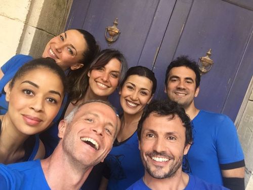 Presque aussi éprouvant que l'Ironman, FORT BOYARD !!!
Heureusement, team de choc, sourires et solidarité ! :)
