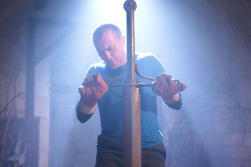 Pascal Soetens dans l'épreuve d'Excalibur