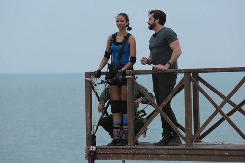 Flora Coquerel dans l'aventure du Saut de l'ange
