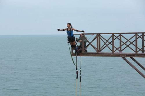 Flora Coquerel dans l'aventure du Saut de l'ange