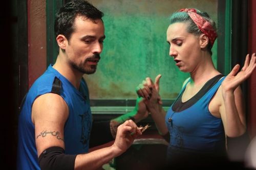 Damien Sargue et Anne-Sophie Girard