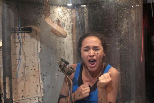 Leïla Ben Khalifa dans la Cabine abandonnée