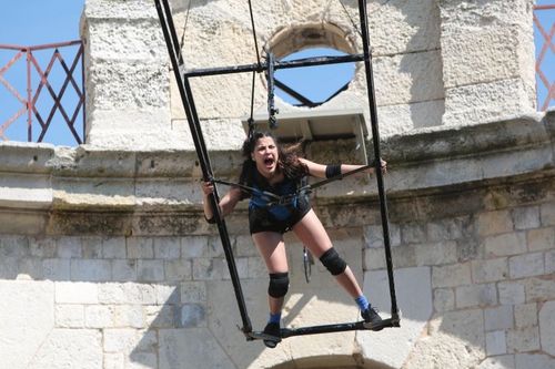 Gyselle Soares sur la cloche