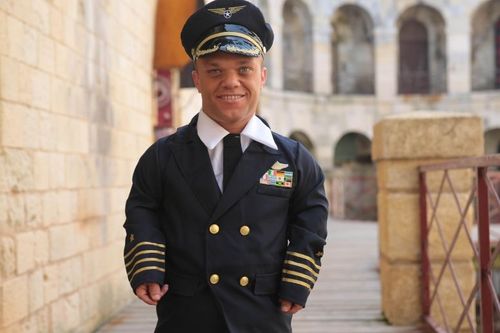 Passe-Muraille en tenue de commandant