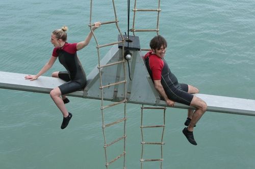 Julie Taton et Thierry Samitier sur la Balance