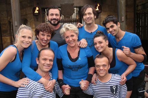 Julie Taton, Roselyne Bachelot, Françoise Laborde, Thierry Samitier, Priscilla Betti & Christophe Licata