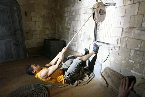 Daniel Narcisse dans l'épreuve des Pierres extérieures