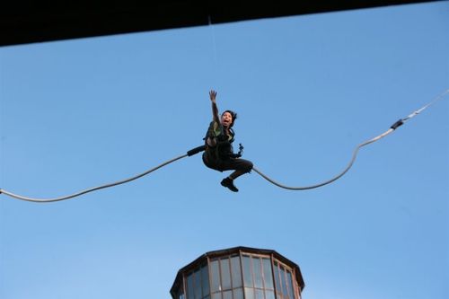 Zaho dans l'aventure du Saut intérieur