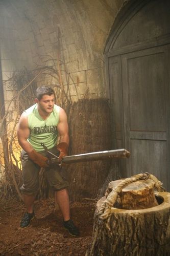 Benjamin Kayser dans l'épreuve d'Excalibur